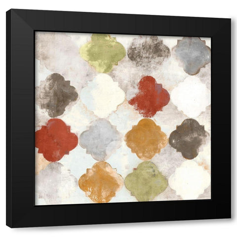 Balance I Black Modern Wood Framed Art Print by Woods, Maya