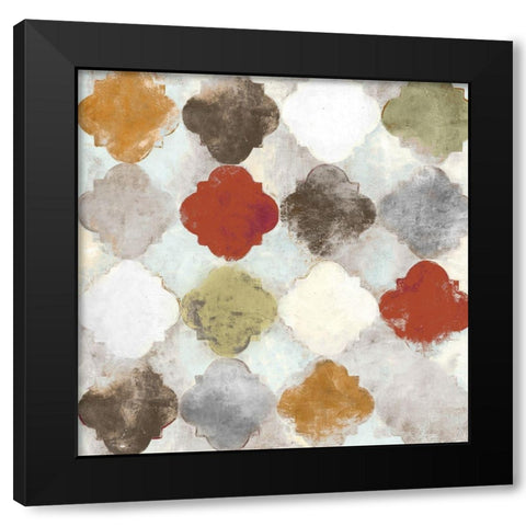 Balance II Black Modern Wood Framed Art Print by Woods, Maya