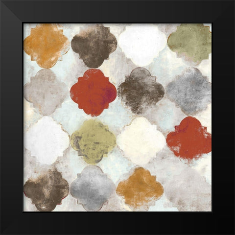 Balance II Black Modern Wood Framed Art Print by Woods, Maya