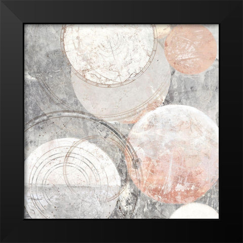 Over the Moon II  Black Modern Wood Framed Art Print by Woods, Maya