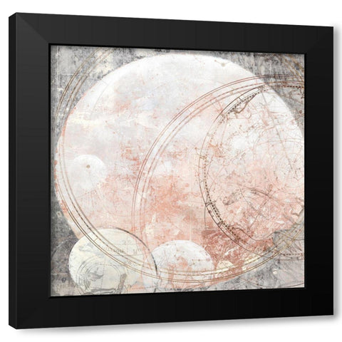 Over the Moon III  Black Modern Wood Framed Art Print by Woods, Maya