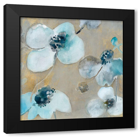 Nesting I  Black Modern Wood Framed Art Print with Double Matting by Woods, Maya
