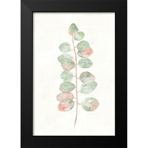 Florida Leaves I Black Modern Wood Framed Art Print by Woods, Maya