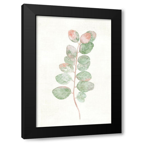 Florida Leaves II Black Modern Wood Framed Art Print by Woods, Maya