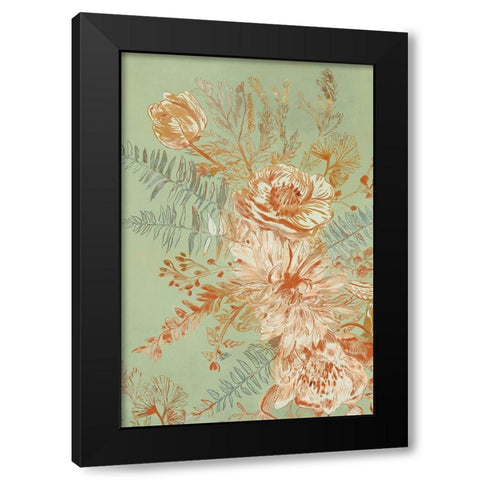 Garden Senses III Black Modern Wood Framed Art Print by Woods, Maya