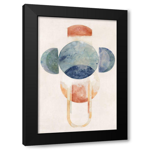 Space Galaxy II  Black Modern Wood Framed Art Print with Double Matting by Woods, Maya