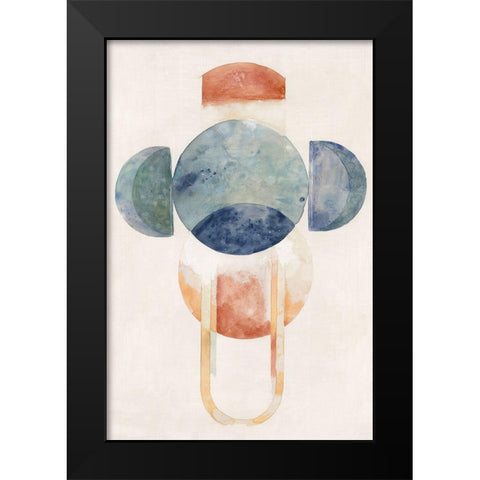 Space Galaxy II  Black Modern Wood Framed Art Print by Woods, Maya