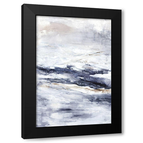 Ocean Eyes I  Black Modern Wood Framed Art Print with Double Matting by Woods, Maya
