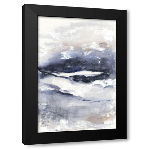 Ocean Eyes II  Black Modern Wood Framed Art Print with Double Matting by Woods, Maya