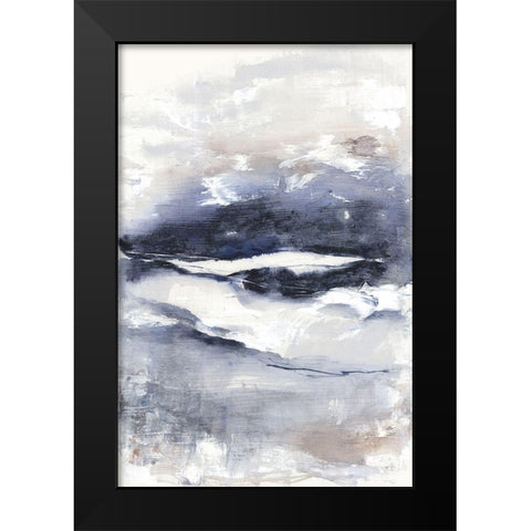 Ocean Eyes II  Black Modern Wood Framed Art Print by Woods, Maya