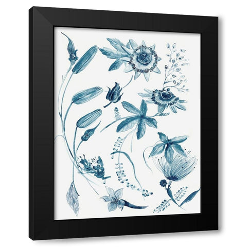 Jacobeen I  Black Modern Wood Framed Art Print by Woods, Maya
