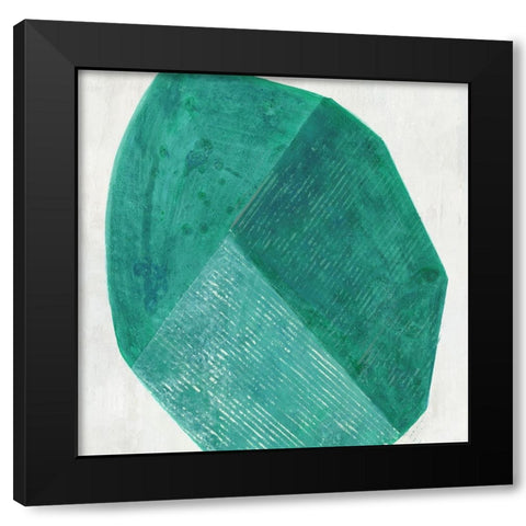 Reflecting Form II  Black Modern Wood Framed Art Print by Woods, Maya