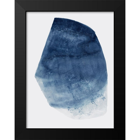 Luminous Blue II  Black Modern Wood Framed Art Print by Woods, Maya