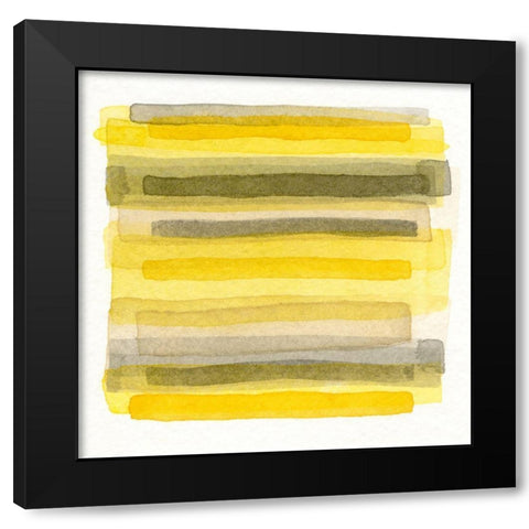 Citrus I Black Modern Wood Framed Art Print with Double Matting by Nikki Galapon