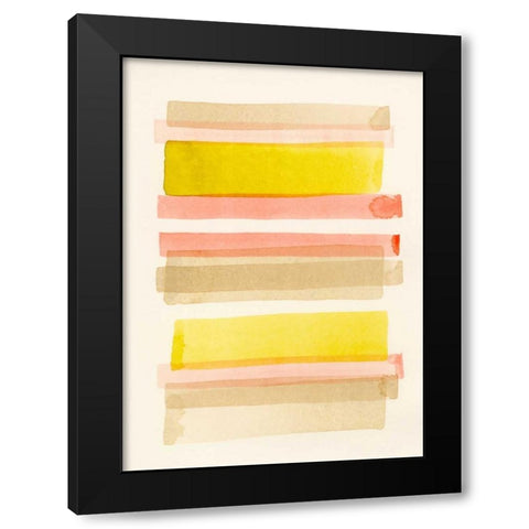 Tango I Black Modern Wood Framed Art Print by Galapon, Nikki
