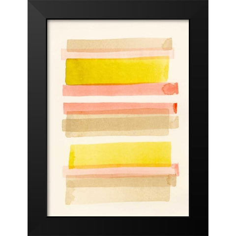 Tango I Black Modern Wood Framed Art Print by Galapon, Nikki
