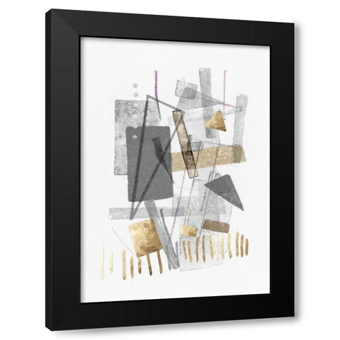 Fly City I Black Modern Wood Framed Art Print by Galapon, Nicki