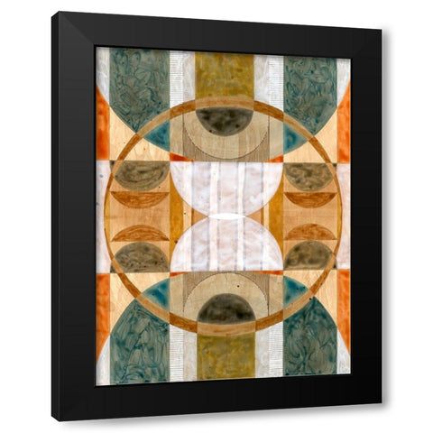 Geometric Dreams I  Black Modern Wood Framed Art Print by Galapon, Nikki