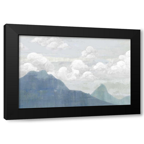 The Climb I Black Modern Wood Framed Art Print with Double Matting by Ciullini, Andrea