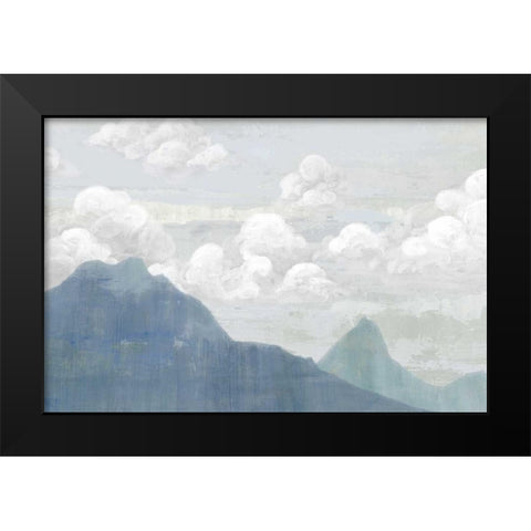 The Climb I Black Modern Wood Framed Art Print by Ciullini, Andrea