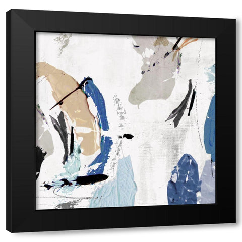 Brave New World III Black Modern Wood Framed Art Print by Nadjah