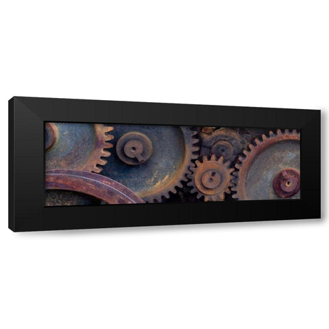 The Long Grind Black Modern Wood Framed Art Print with Double Matting by Norm Stelfox