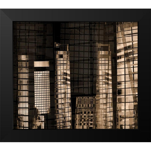 Industry II Black Modern Wood Framed Art Print by Stelfox, Norm