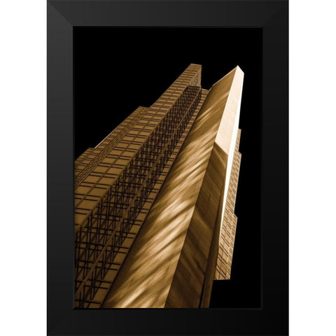Go With Me  Black Modern Wood Framed Art Print by Selfox, Norm