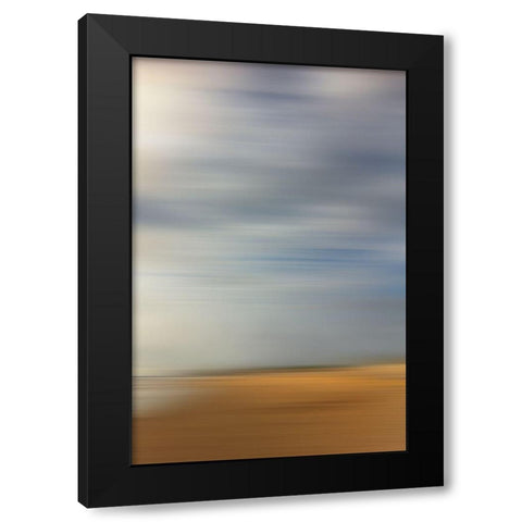 Beach side II Black Modern Wood Framed Art Print by Stelfox, Norm