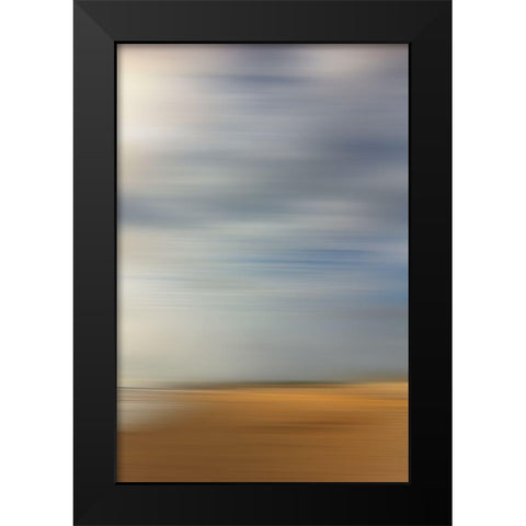 Beach side II Black Modern Wood Framed Art Print by Stelfox, Norm