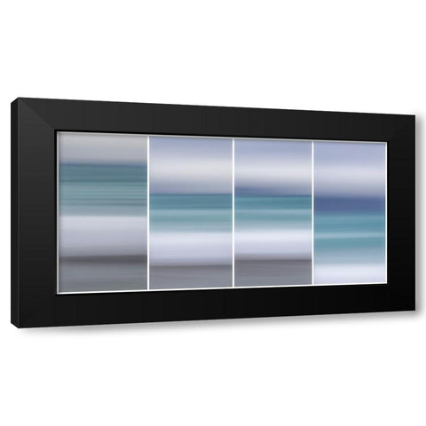 Ocean Horizon II Black Modern Wood Framed Art Print by Stelfox, Norm