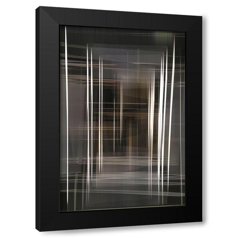 Parallel Reality I Black Modern Wood Framed Art Print by Stelfox, Norm