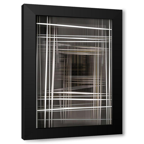 Parallel Reality III Black Modern Wood Framed Art Print by Stelfox, Norm