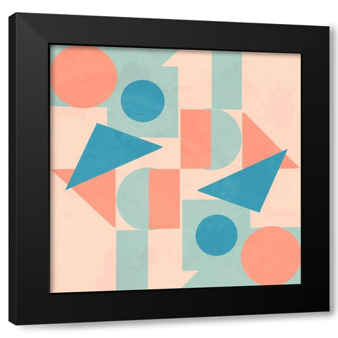 Back to the 90s III Black Modern Wood Framed Art Print by Stelfox, Norm