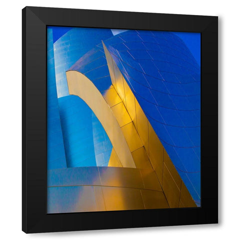 Abstracted Architecture I  Black Modern Wood Framed Art Print by Stelfox, Norm
