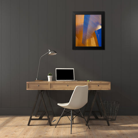 Abstracted Architecture II  Black Modern Wood Framed Art Print by Stelfox, Norm
