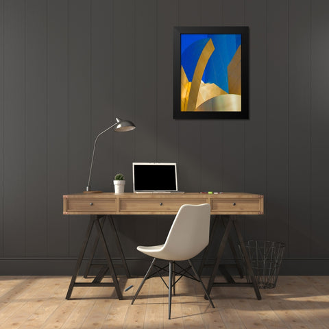 Abstracted Architecture III Black Modern Wood Framed Art Print by Stelfox, Norm