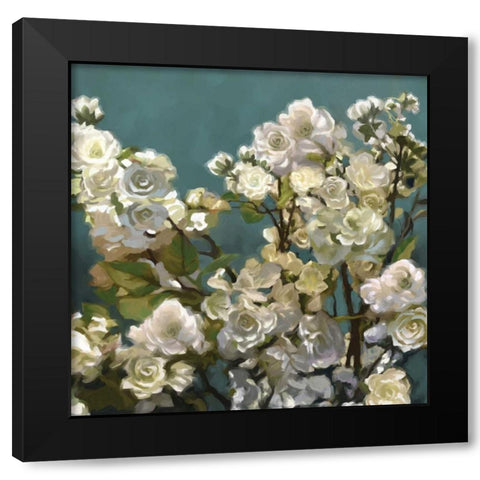 Nightshade II Black Modern Wood Framed Art Print by Novak, Rick