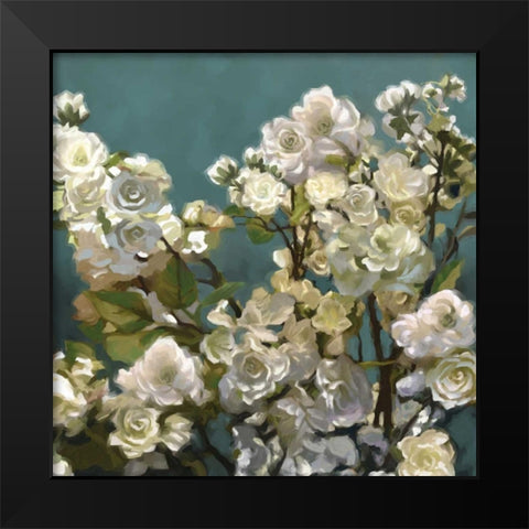 Nightshade II Black Modern Wood Framed Art Print by Novak, Rick