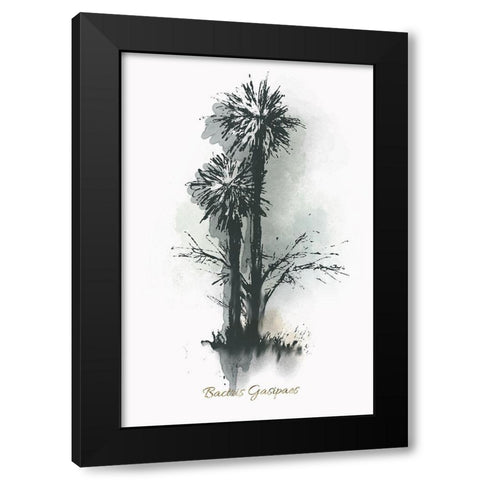 Everglades III Black Modern Wood Framed Art Print with Double Matting by Rick Novak
