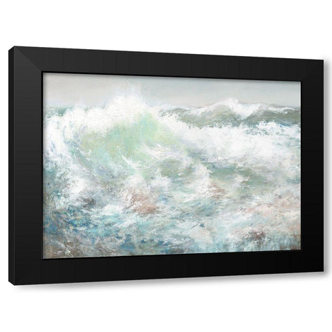 For Your Attention Black Modern Wood Framed Art Print by Calameo