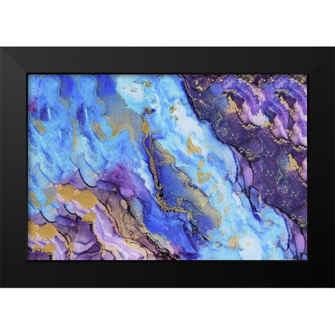 Auric Black Modern Wood Framed Art Print by Rosenberg, Alissa