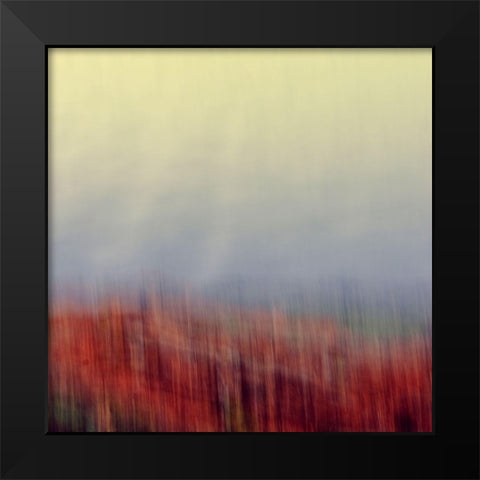 Autumn Soft I Black Modern Wood Framed Art Print by Joy, Olivia