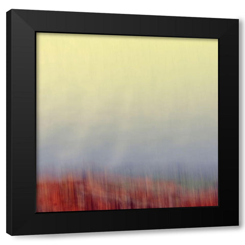 Autumn Soft II  Black Modern Wood Framed Art Print with Double Matting by Joy, Olivia