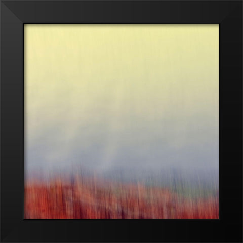 Autumn Soft II  Black Modern Wood Framed Art Print by Joy, Olivia
