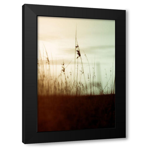 Quiet Dusk II Black Modern Wood Framed Art Print by Joy, Olivia