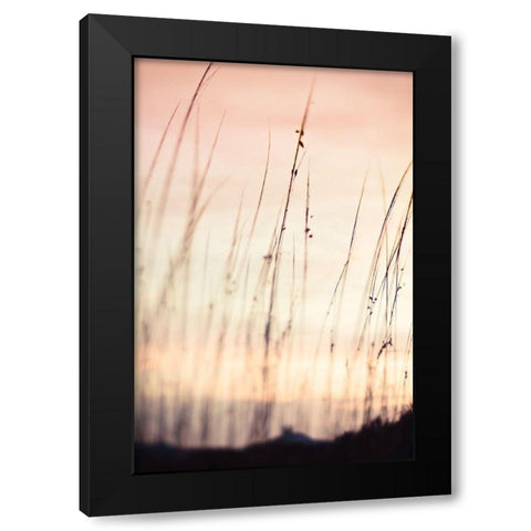 Morning Meadow  Black Modern Wood Framed Art Print by Joy, Olivia