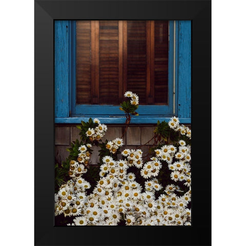 Reaching High Black Modern Wood Framed Art Print by Joy, Olivia