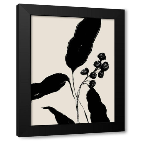 New Growth I  Black Modern Wood Framed Art Print by Holam, Nicholas