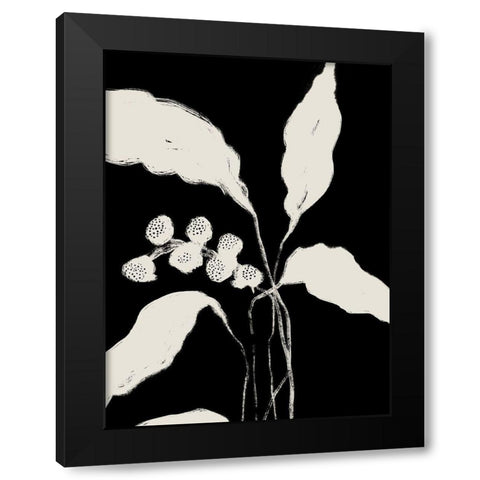 New Growth II  Black Modern Wood Framed Art Print by Holam, Nicholas